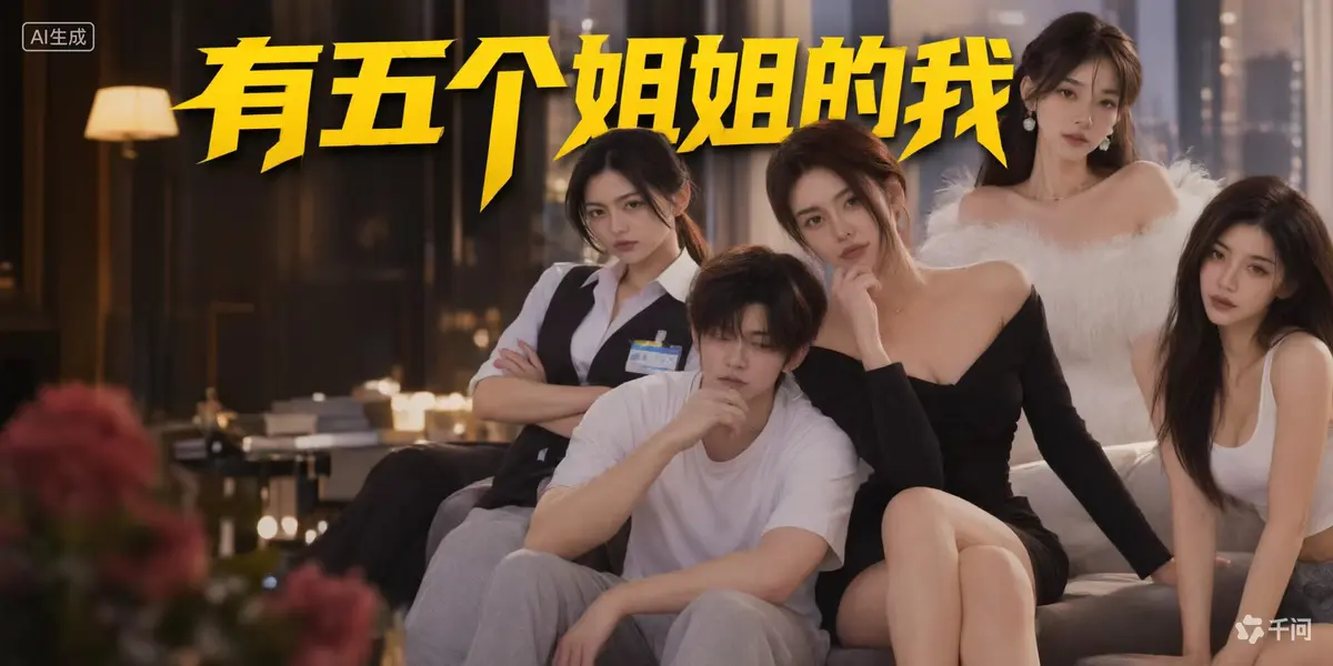 黄豆AI短剧《有五个姐姐的我》全集无雾版未删减高清免费看-完整版无须会员五个温柔治愈女主-无广告高清网盘随心看超甜剧情