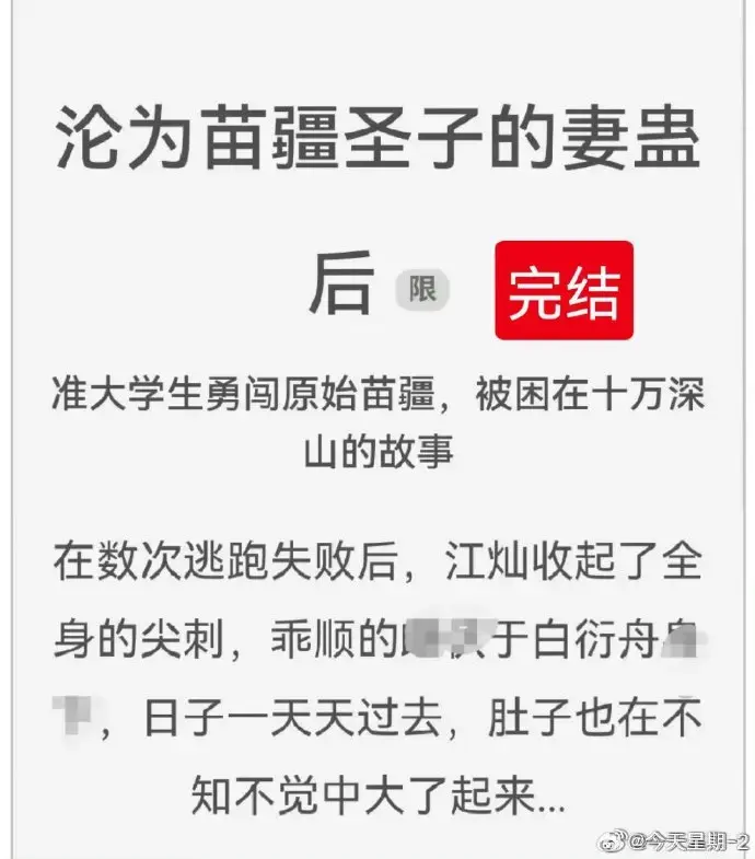 沦为苗疆圣子的妻蛊后全集txt下载_沦为苗疆圣子的妻蛊后免费阅读_狐狸雨小说全文在线阅读完结版资源